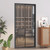  Interior Door 40.4"x79.3" Black ESG Glass and Aluminum A949-350567
