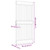  Flat Door NARVIK 37.4 x 82.7 in Solid Pine Wood (Untreated) A949-42047086