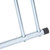  Bicycle Stand for 2 Bikes Floor Freestanding Galvanized Steel A949-4005565
