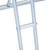  Bicycle Stand for 2 Bikes Floor Freestanding Galvanized Steel A949-4005565
