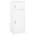  Saddle Cabinet White 20.9"x20.9"x55.1" Steel A949-339599