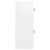  Saddle Cabinet White 20.9"x20.9"x55.1" Steel A949-339599