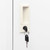  Saddle Cabinet White 20.9"x20.9"x55.1" Steel A949-339599