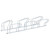  Bicycle Stand for 6 Bikes Floor Freestanding Galvanized Steel A949-4005577