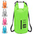  Dry Bag with Zipper Green 5.3 gal PVC A949-92777