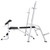  Workout Bench with Weight Rack, Barbell and Dumbbell Set 264.6 lb A949-275376