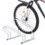  Bicycle Stand for 2 Bikes Floor Freestanding Galvanized Steel A949-4005573