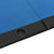  10-Player Folding Poker Table Blue 81.1"x41.7"x29.9 A949-80403