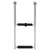  Folding Boarding Ladder 2-step Stainless Steel A949-92373