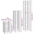  6 Piece Gabion Set Galvanized Wire A949-141049