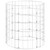 Circular Gabion Pole Galvanized Steel 19.7"x19.7 A949-152015