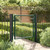  Fence Gate Steel 39.4x29.5" Green A949-145732