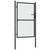  Mesh Garden Gate Galvanised Steel 39.4x49.2" Grey A949-145772