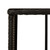  Hot Tub Surround Black Poly Rattan and Solid Wood Acacia A949-365614