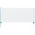  Wire Mesh Fence with Posts Steel 82'x2.5'Green A949-144604