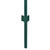  Wire Mesh Fence with Posts Steel 82'x2.5'Green A949-144604