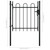  Single Door Fence Gate with Hoop Top 39.4"x29.5 A949-144361