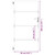  Garden Gate 33.5x78.7" Corten Steel A949-153261