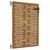  Garden Gate 33.5x49.2" Corten Steel Square Design A949-153246