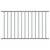  Fence Panel Powder-coated Steel 5.4 ft x 3.3 ft Anthracite A949-145222