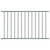 Fence Panel Powder-coated Steel 5.4 ft x 3.3 ft Anthracite A949-145222