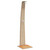  Outdoor Shower Beige 21.7"x23.6"x88.2" Poly Rattan and Acacia Wood A949-368211