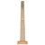  Outdoor Shower Beige 21.7"x23.6"x88.2" Poly Rattan and Acacia Wood A949-368211