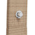  Outdoor Shower Beige 21.7"x23.6"x88.2" Poly Rattan and Acacia Wood A949-368211
