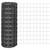  Euro Fence Steel 32.8x3.3'Grey A949-142509
