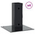  Post Bases Square 4 pcs Anthracite 2.01x2.01" Powder-coated Steel A949-42000020