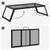 Foldable Camping Grill 27.6 x 11.8 x 7.3 in Alloy Steel Black A949-42030066
