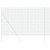  Euro Fence 5.25 x 32.81 ft PVC-coated iron Green A949-42004337