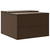  Robot Mower Garage Brown 33.9"x35.4"x20.5"/22.4" Poly Rattan A949-365405