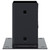  Post Bases Square 12 pcs Anthracite 3.58x3.58" Powder-coated Steel A949-42000029