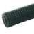  Chicken Wire Fence Steel with PVC Coating 82'x4.9'Green A949-143634