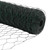  Hexagon Fence 5.25 x 82.02 ft PVC Green A949-42005402