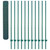  Wire Mesh Fence with Posts Steel 82'x6.6'Green A949-144612