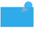  Rectangular Pool Cover 393.7"x236.2" PE Blue A949-92961