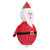  Decorative Christmas Santa Claus Figure LED Luxury Fabric 2 ft A949-328497