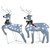  Reindeer & Sleigh Christmas Decoration 100 LEDs Outdoor White A949-3100429