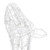  Acrylic Reindeer Family Christmas Decoration 160 LED Warm White A949-329789