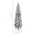  Slim Artificial Pre-lit Christmas Tree with Ball Set Green 94.5 A949-3077907