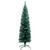  Slim Artificial Pre-lit Christmas Tree with Ball Set Green 47.2 A949-3077898