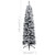  Slim Artificial Christmas Tree with Flocked Snow Green 4 ft PVC A949-329257