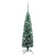  Slim Artificial Pre-lit Christmas Tree with Ball Set Green 59.1 A949-3077899