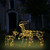  3 Piece Christmas Light Display Reindeers 229 LEDs A949-289962