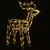  3 Piece Christmas Light Display Reindeers 229 LEDs A949-289962