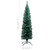  Slim Artificial Pre-lit Christmas Tree with Ball Set Green 47.2 A949-3077850