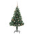  Artificial Christmas Tree 150 LEDs&Ball Set&Flocked Snow 59.1 A949-3210092