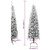  Slim Artificial Half Christmas Tree with Flocked Snow 8 ft A949-344608